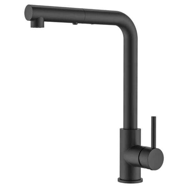 Perla Pro Mixer With Pull Out - Matt Black