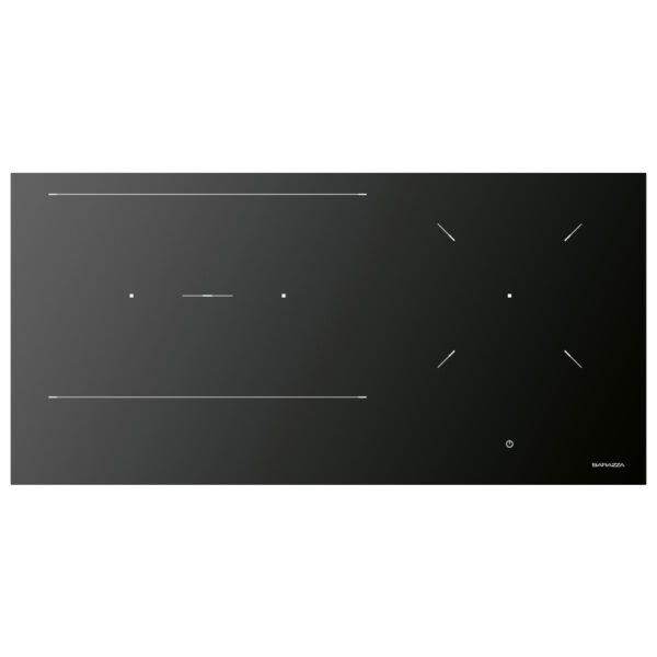 City Built-in & Flush Induction 3 Zones Hob Black Glass