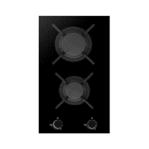 Planet Glass Gas Hob 2GB 30 Cm